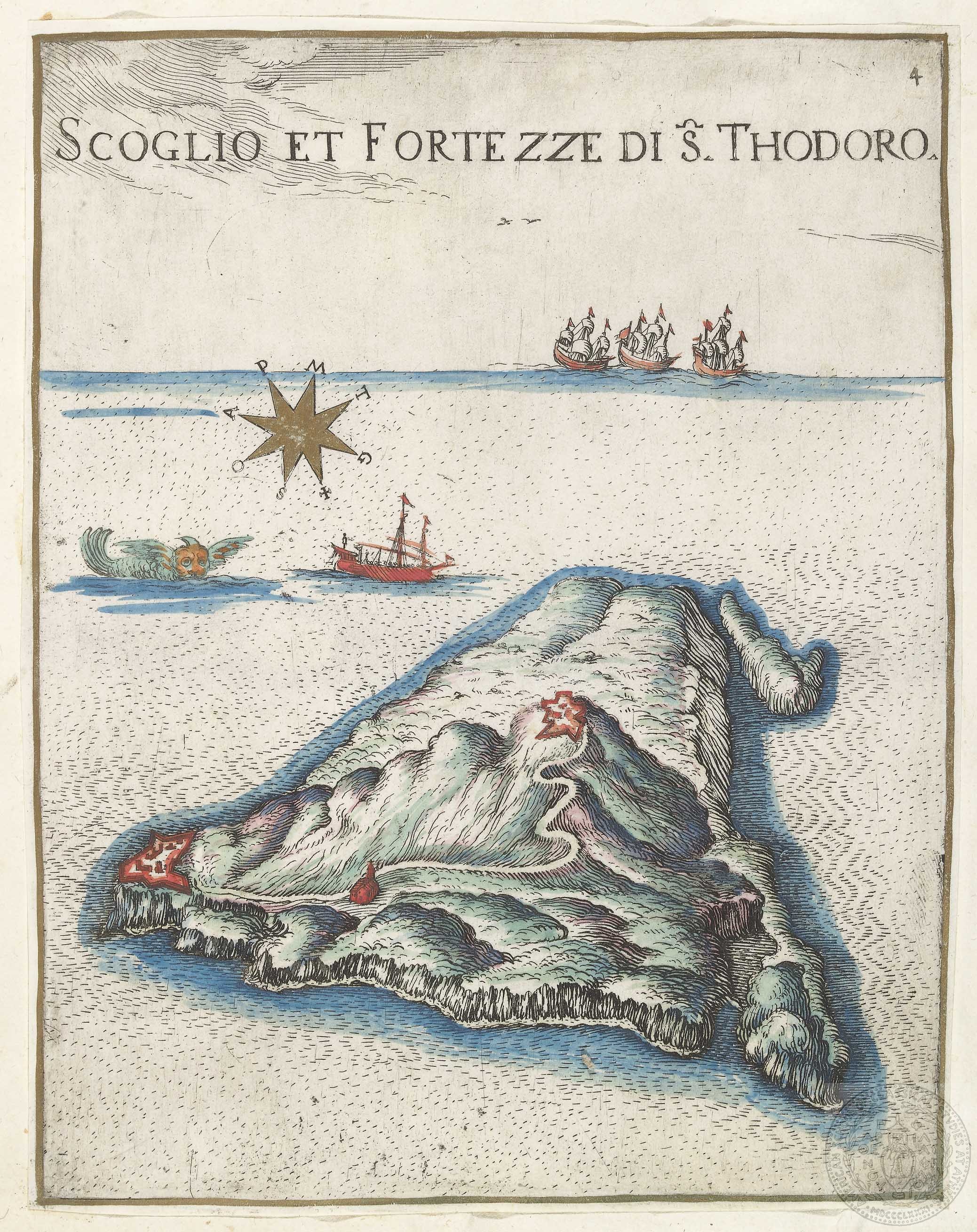 Scoglio et fortezze si San Thodoro